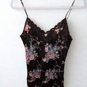 Floral Lace Slip Dress
